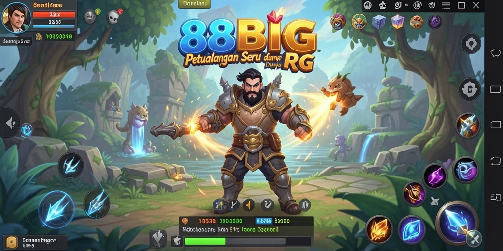 Tampilan menarik gameplay RPG di 88BIG dengan karakter dan petualangan seru.