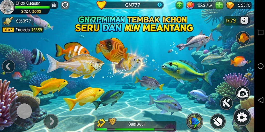 Screenshot gameplay Tembak Ikan GN777 yang penuh aksi.