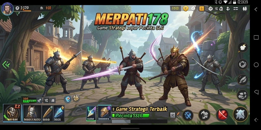 Tampilan gameplay yang menarik dalam MERPATI178, penuh strategi dan aksi.