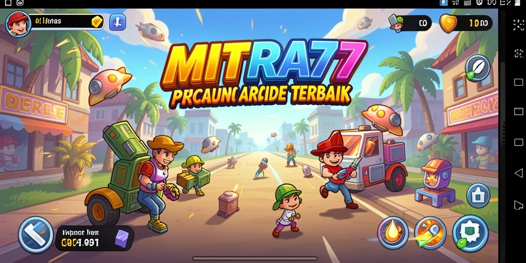 Tampilan gameplay seru di MITRA77 dengan aksi cepat dan tantangan menarik.