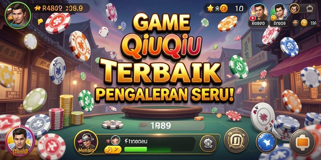 Screenshot gameplay QiuQiu yang seru dan menegangkan.