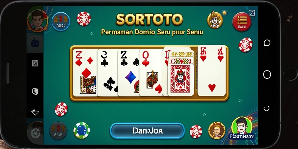 Tampilan gameplay SORTOTO yang mengasyikkan dan menantang.